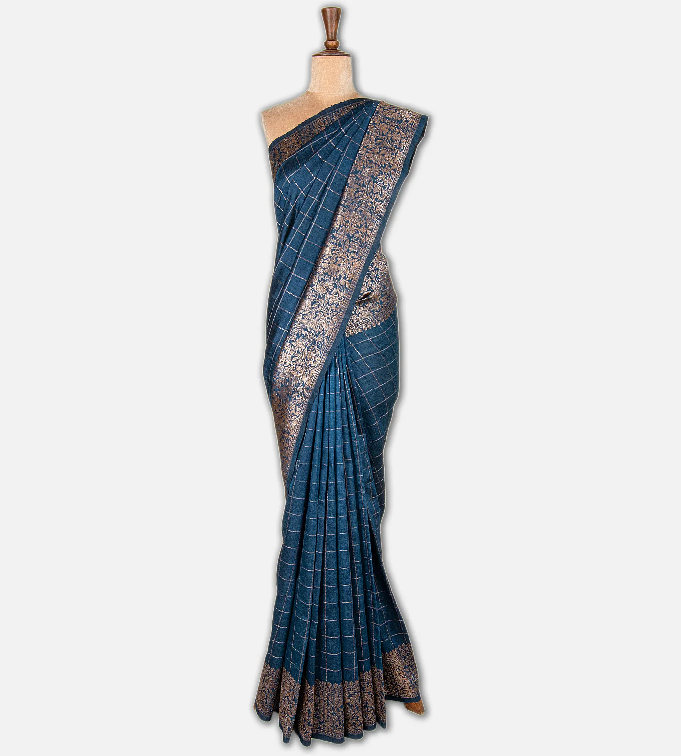blue-banarasi-tussar-saree-d09124714-b
