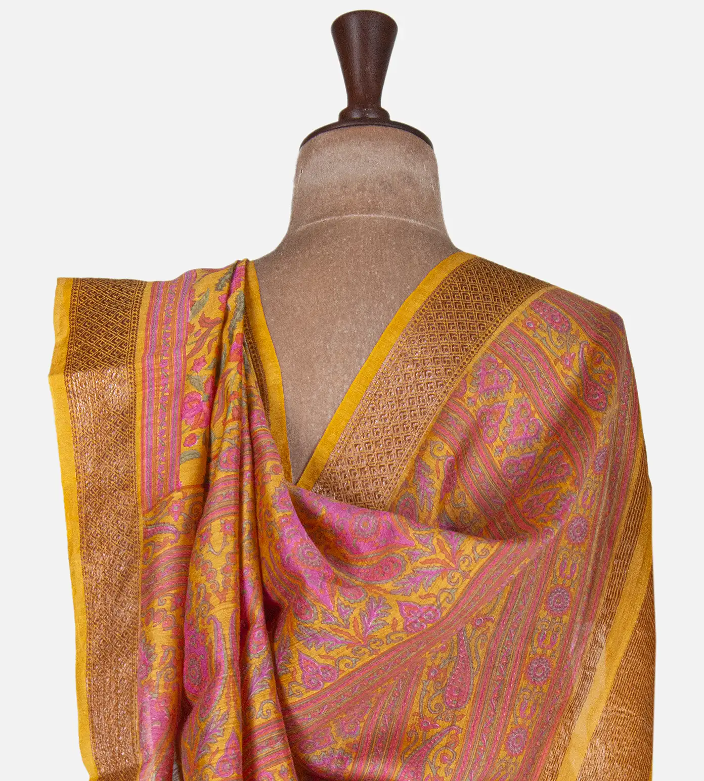 yellow-moonga-tussar-saree-d12142830-c
