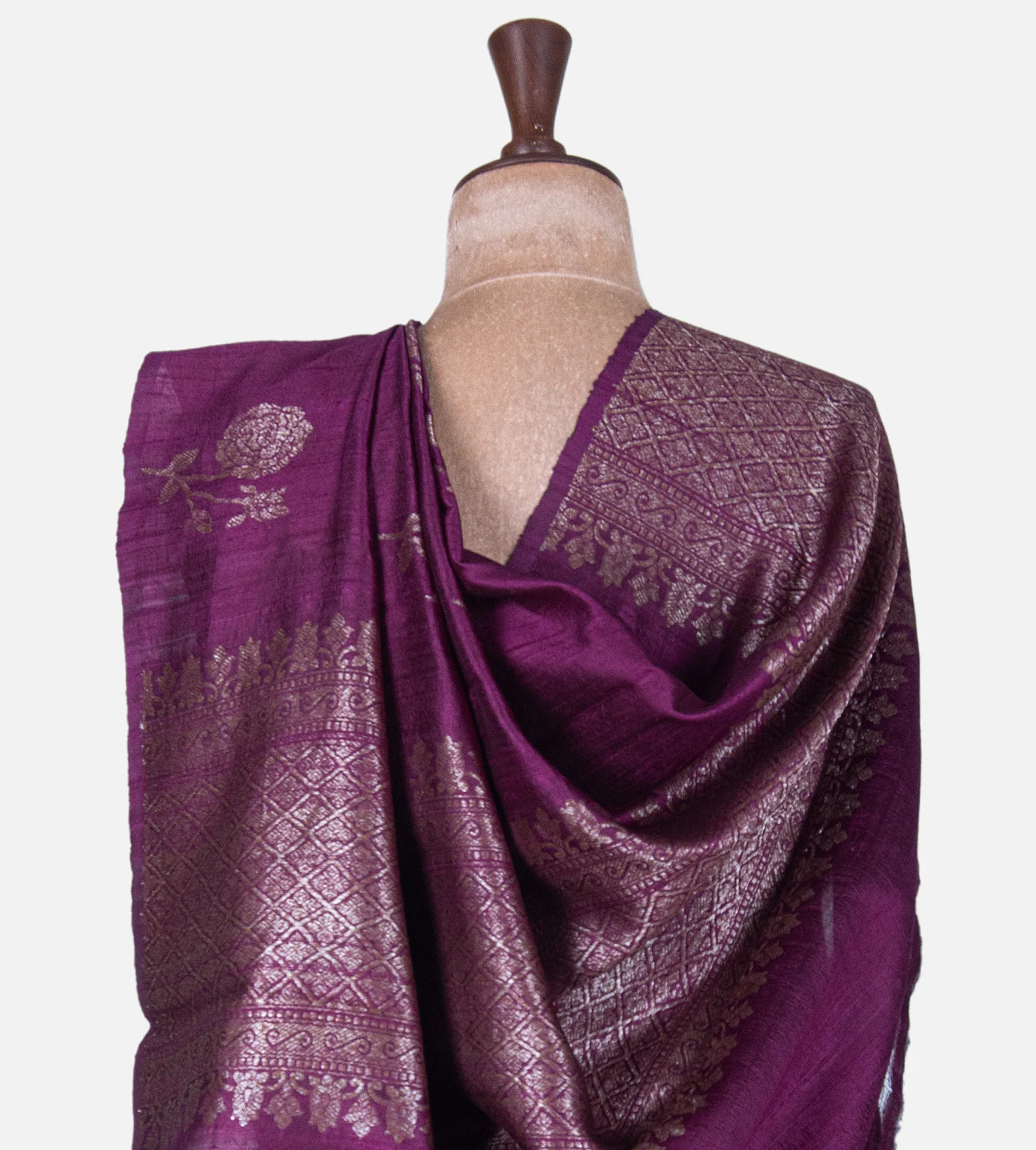 dark-pink-banarasi-tussar-saree-d09122725-c