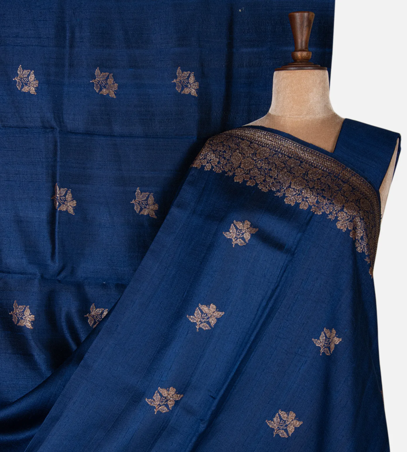 blue-banarasi-tussar-saree-d05105159-a