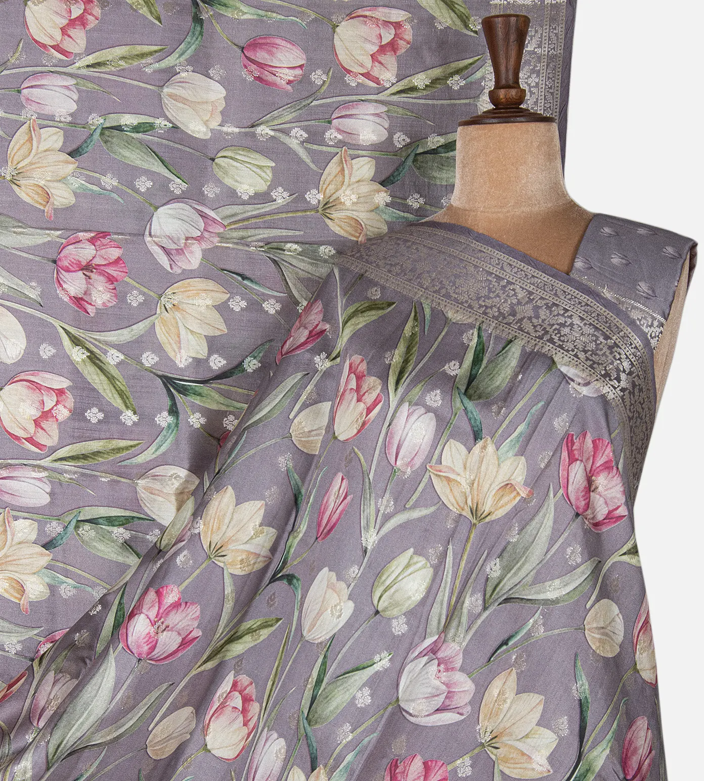 aubergine-purple-chaniya-silk-saree-d09123318-a