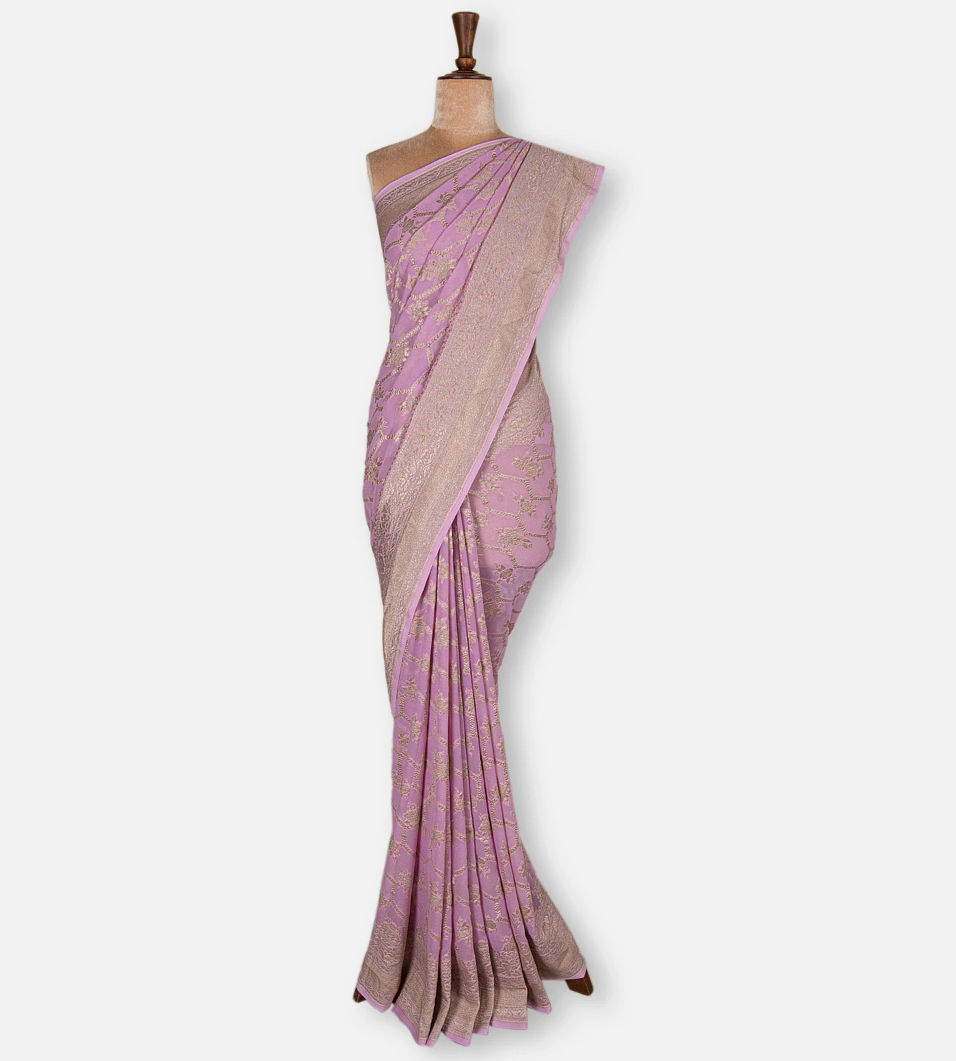 pink-banarasi-georgette-saree-d11140000-b