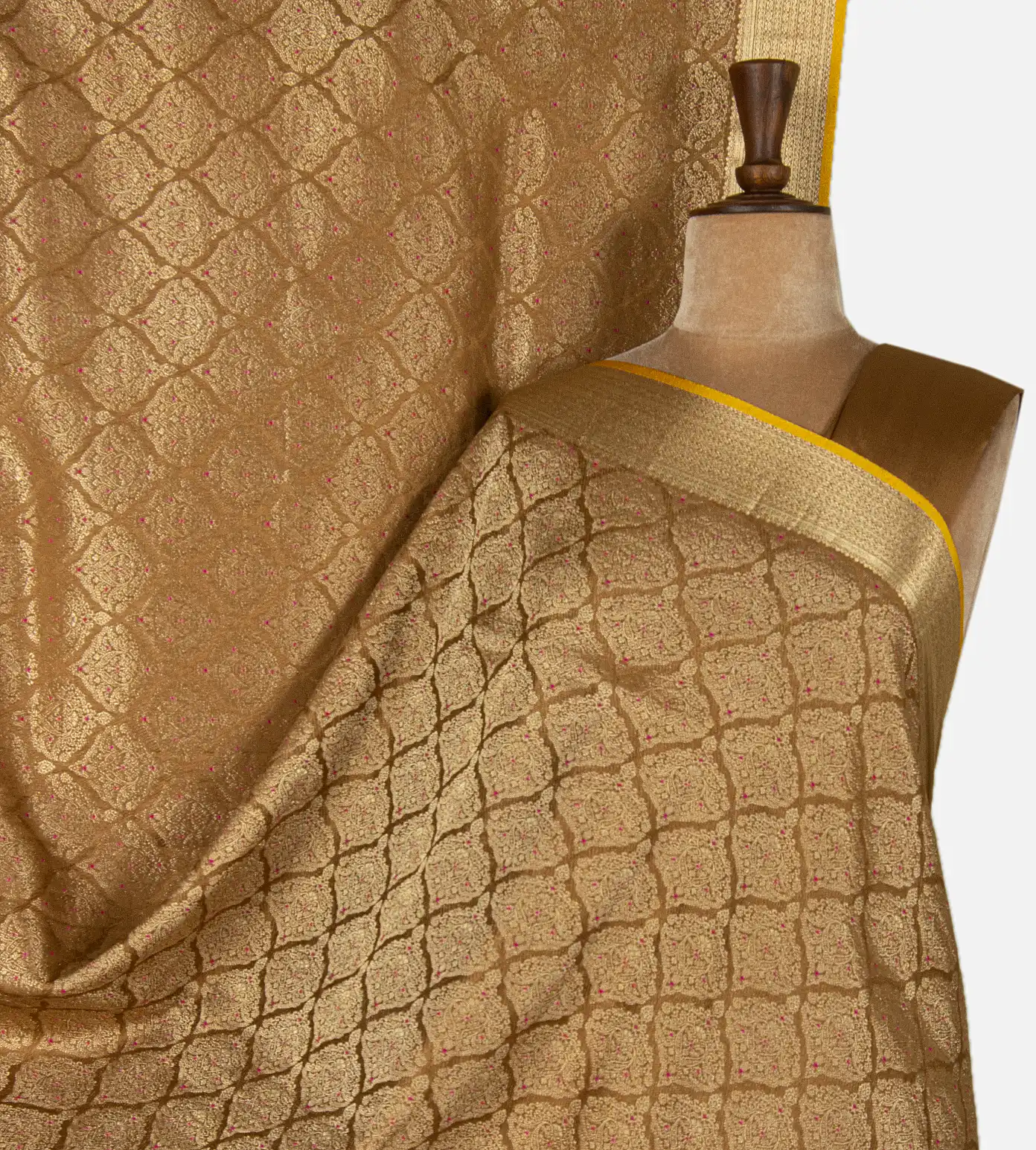 dark-beige-banarasi-crepe-saree-d08120050-a