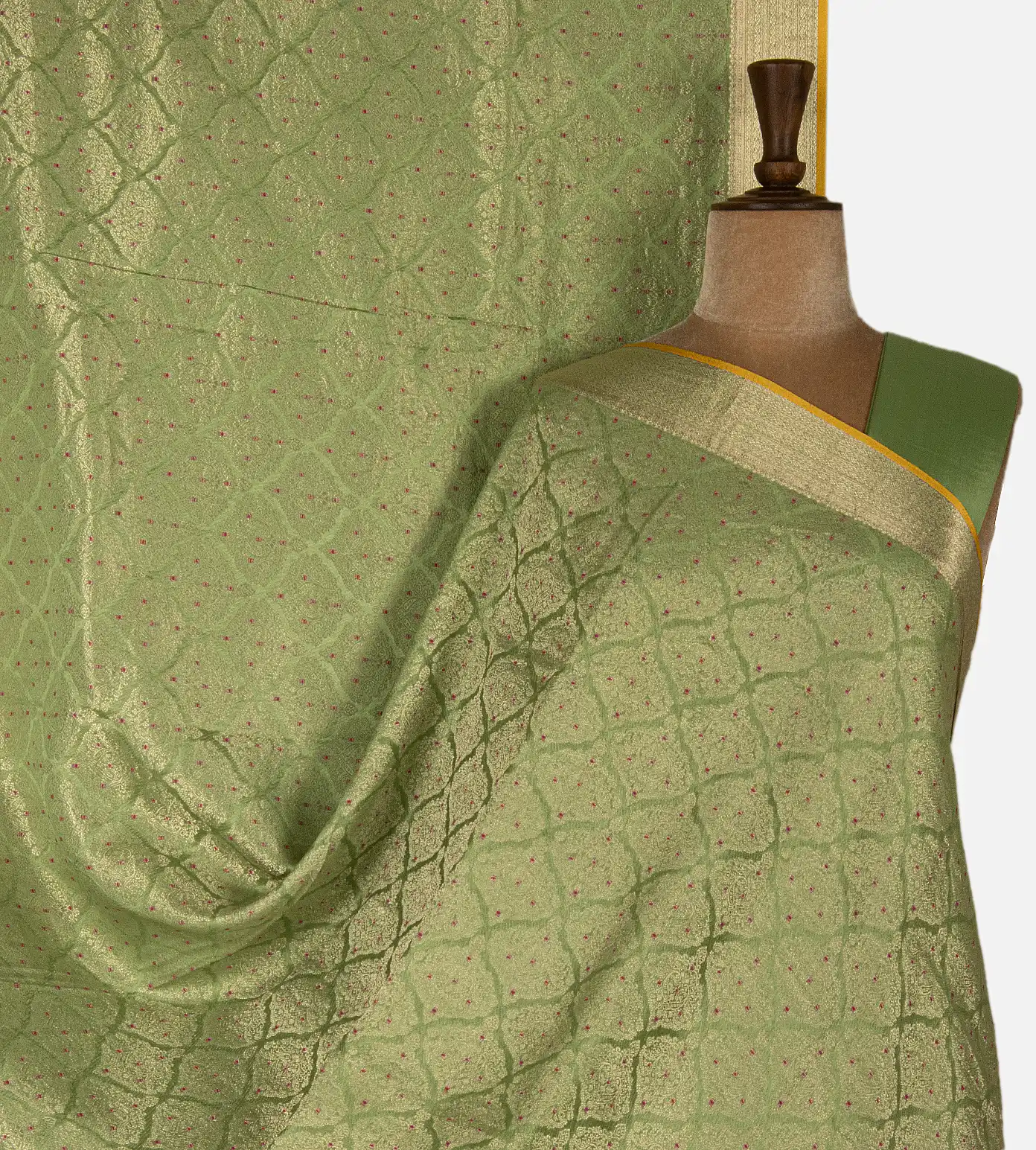 light-green-banarasi-crepe-saree-d12141224-a