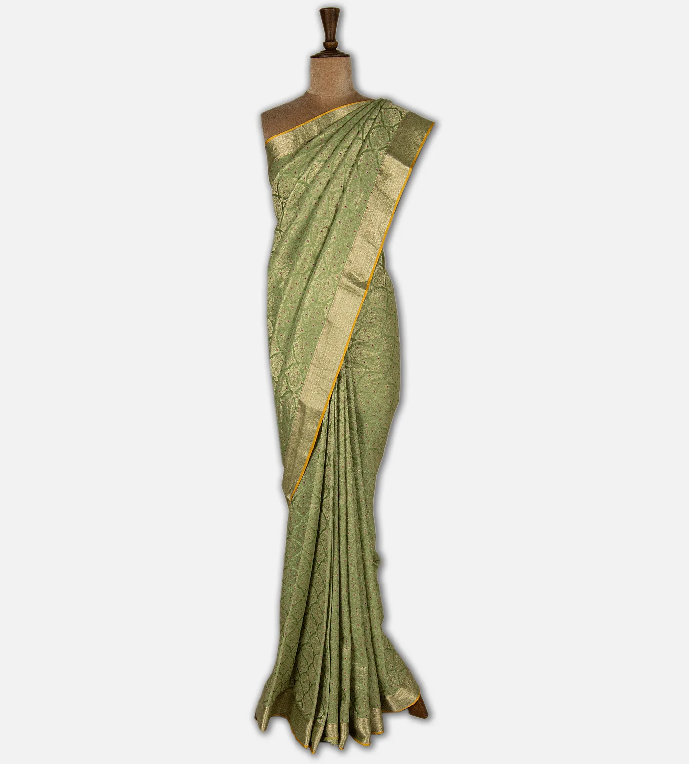light-green-banarasi-crepe-saree-d12141224-b
