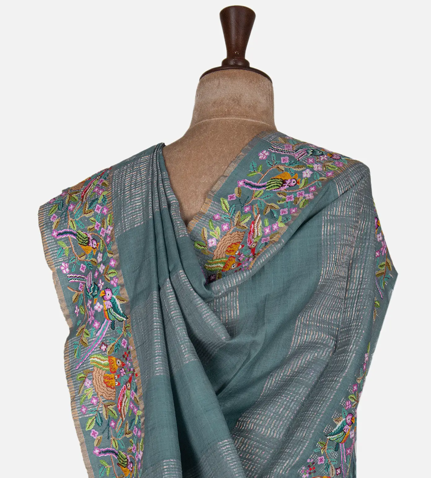 powder-blue-tussar-saree-d09125949-c