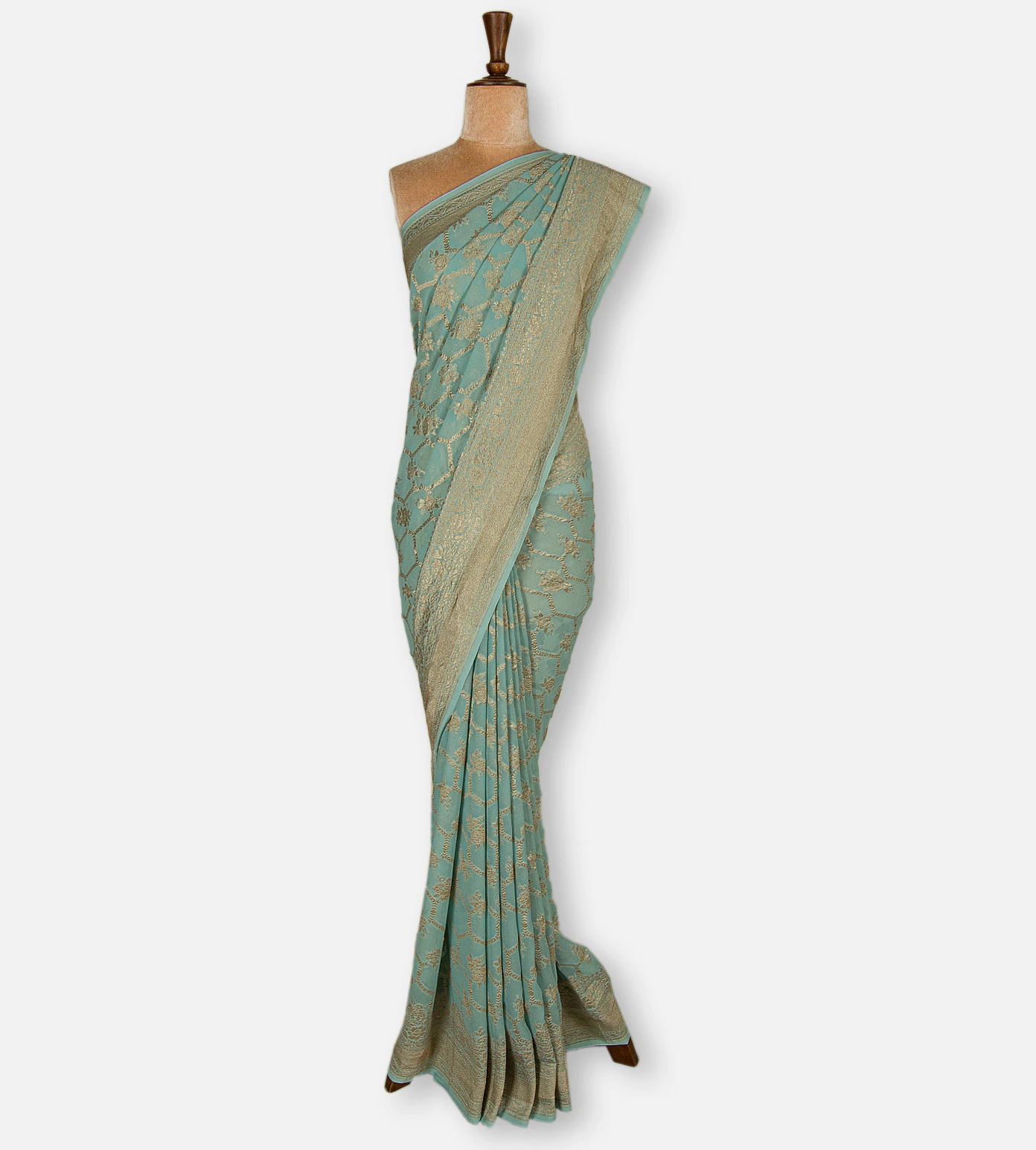 pastel-blue-banarasi-georgette-saree-d11139994-b