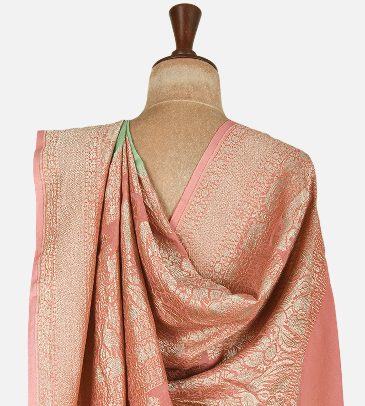 pastel-green-banarasi-georgette-saree-d11140006-c