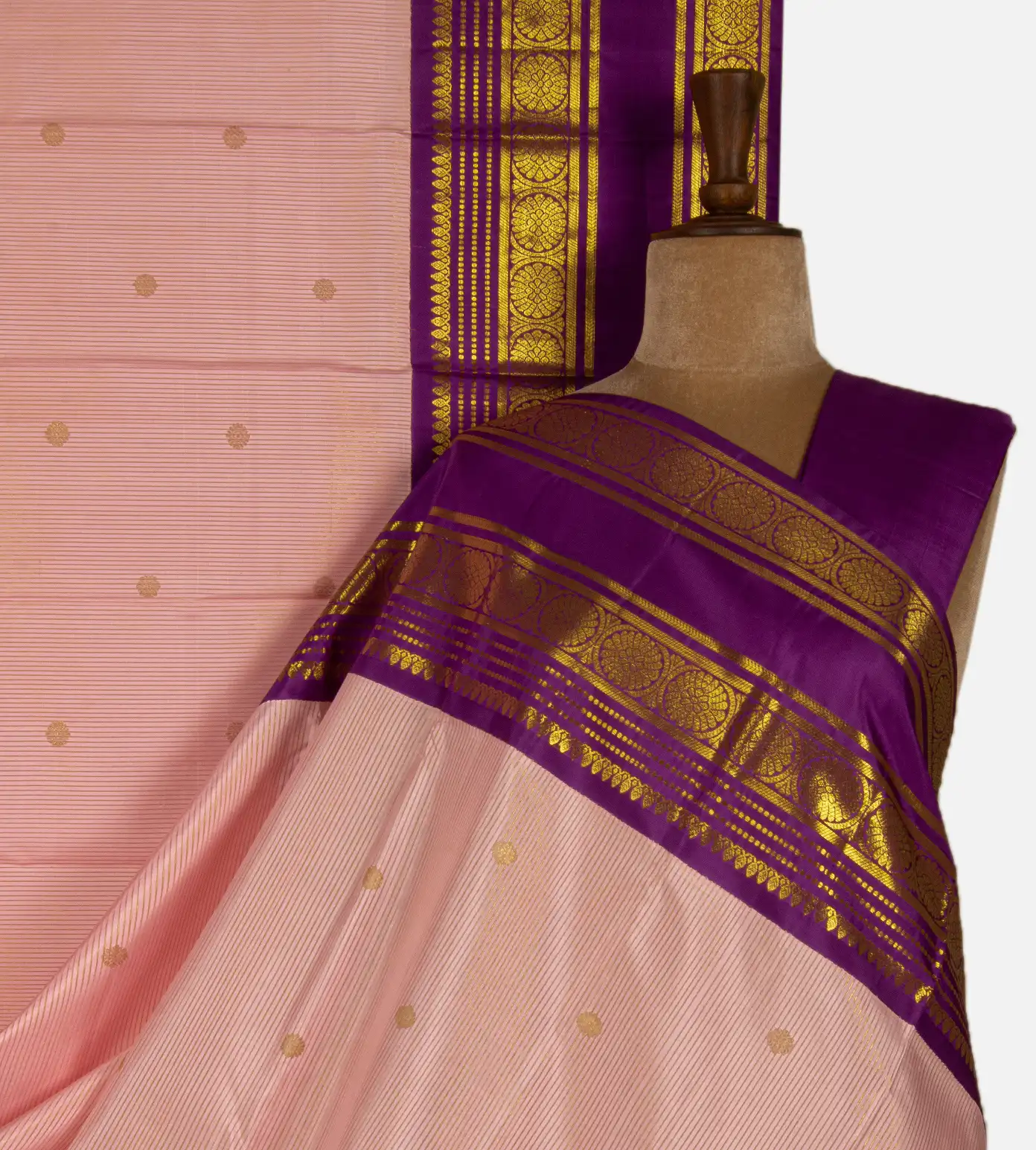 light-peach-kanchipuram-silk-saree-d08119843-a