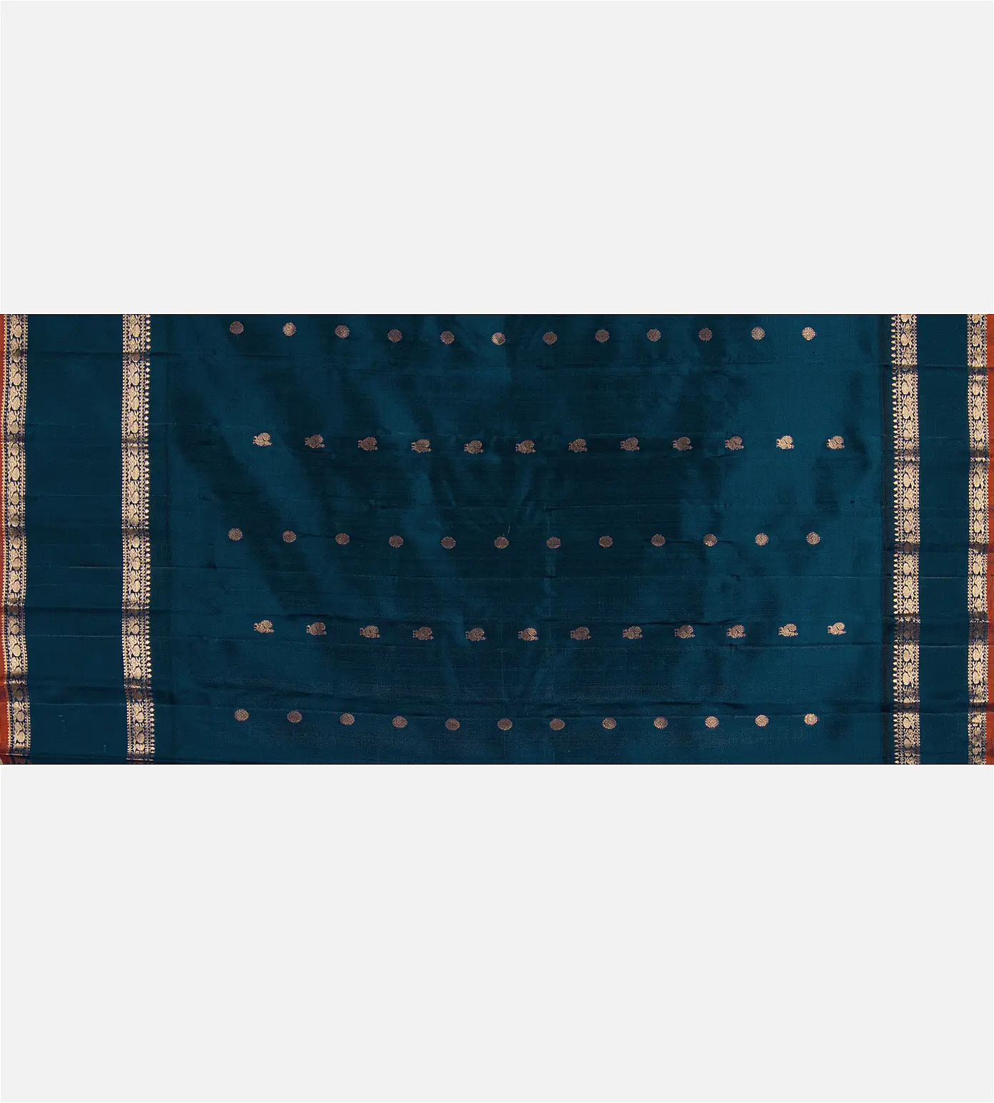 salmon-pink-gadwal-silk-saree-d12143765-d