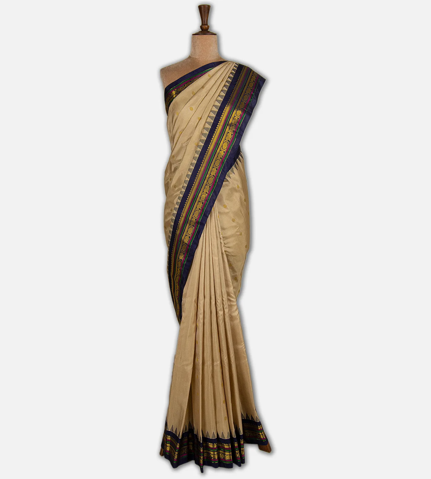 dark-beige-gadwal-silk-saree-e01145442-b