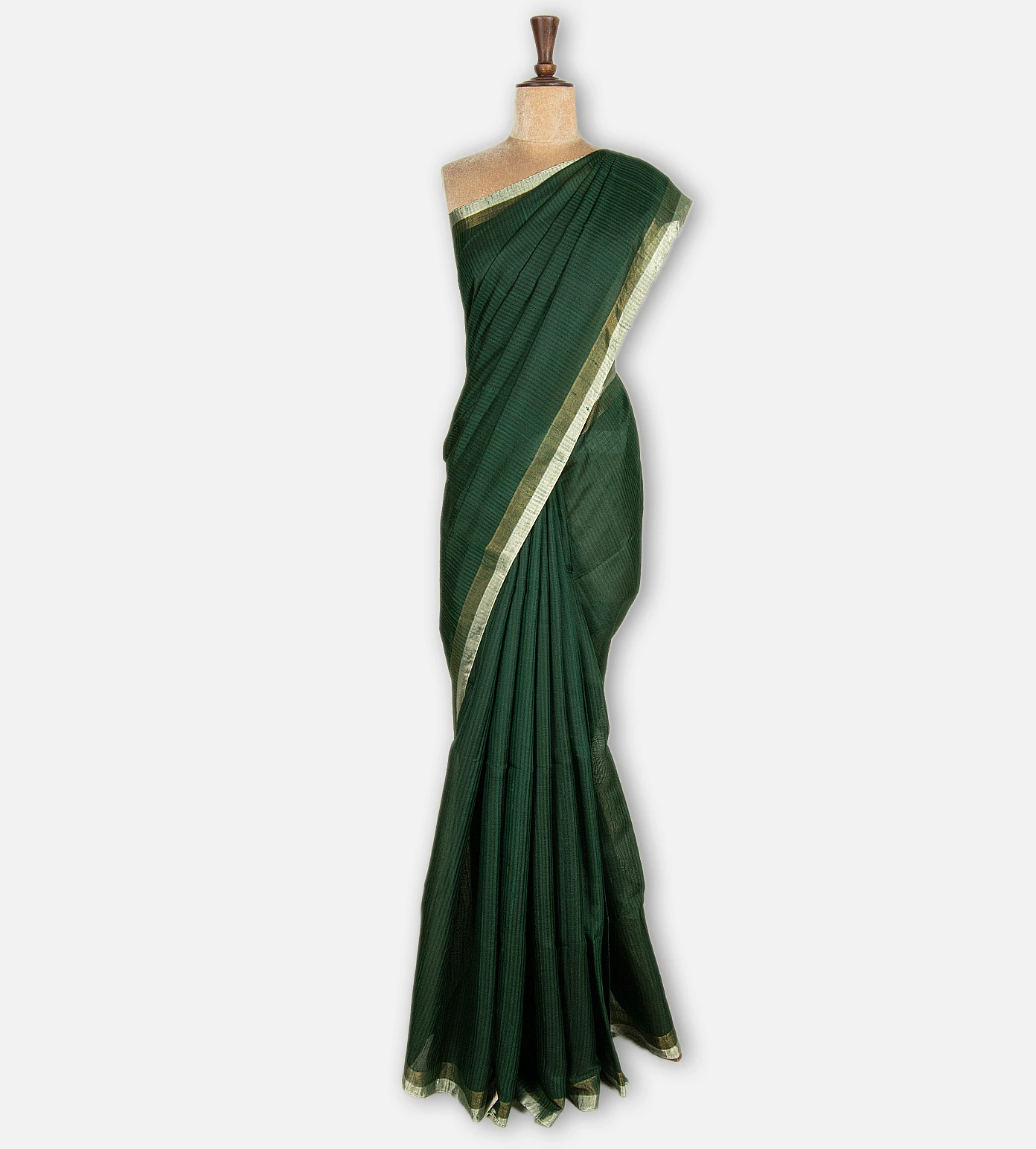 green-and-black-raw-silk-saree-d11138678-b