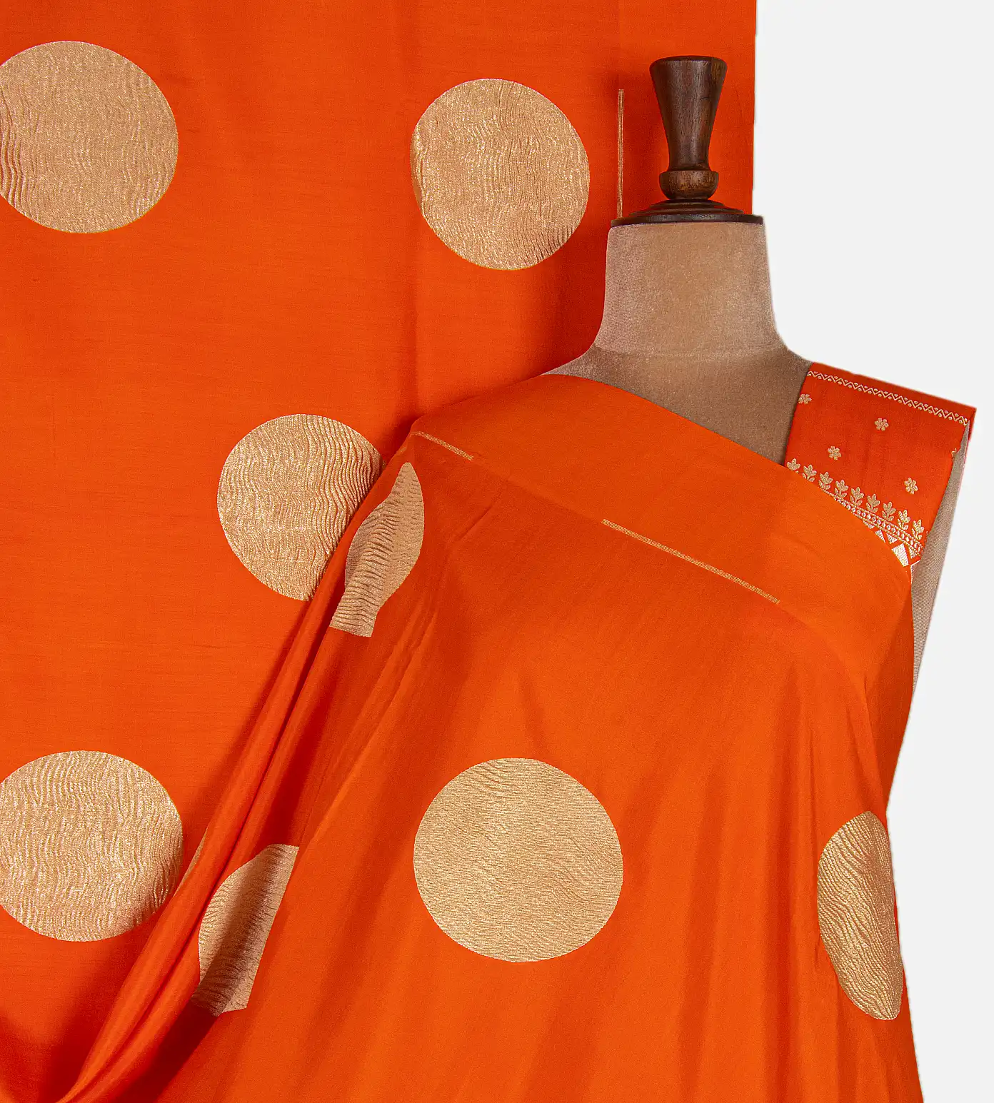 orange-banarasi-tussar-georgette-saree-d12140284-a