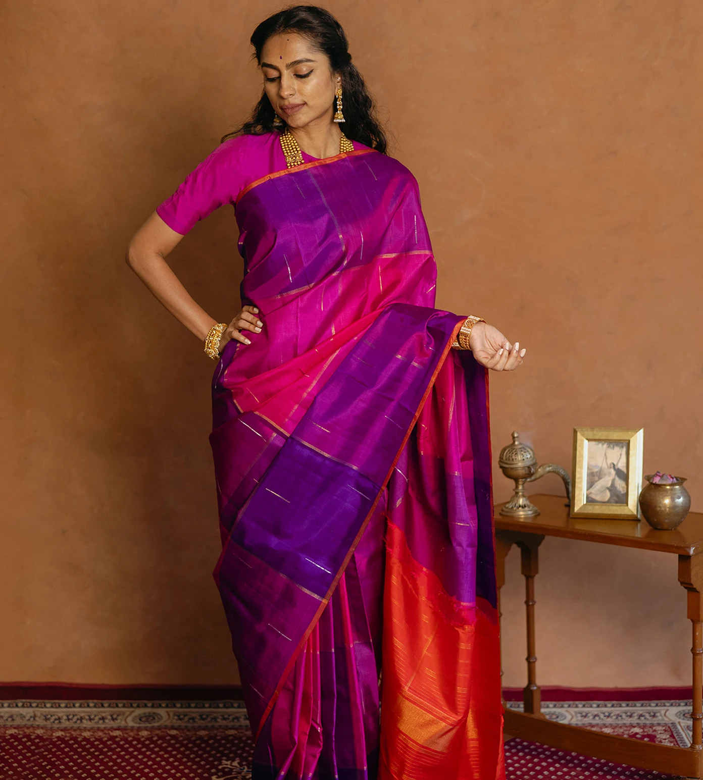 multicolour-kanchipuram-silk-saree-d09121867-d