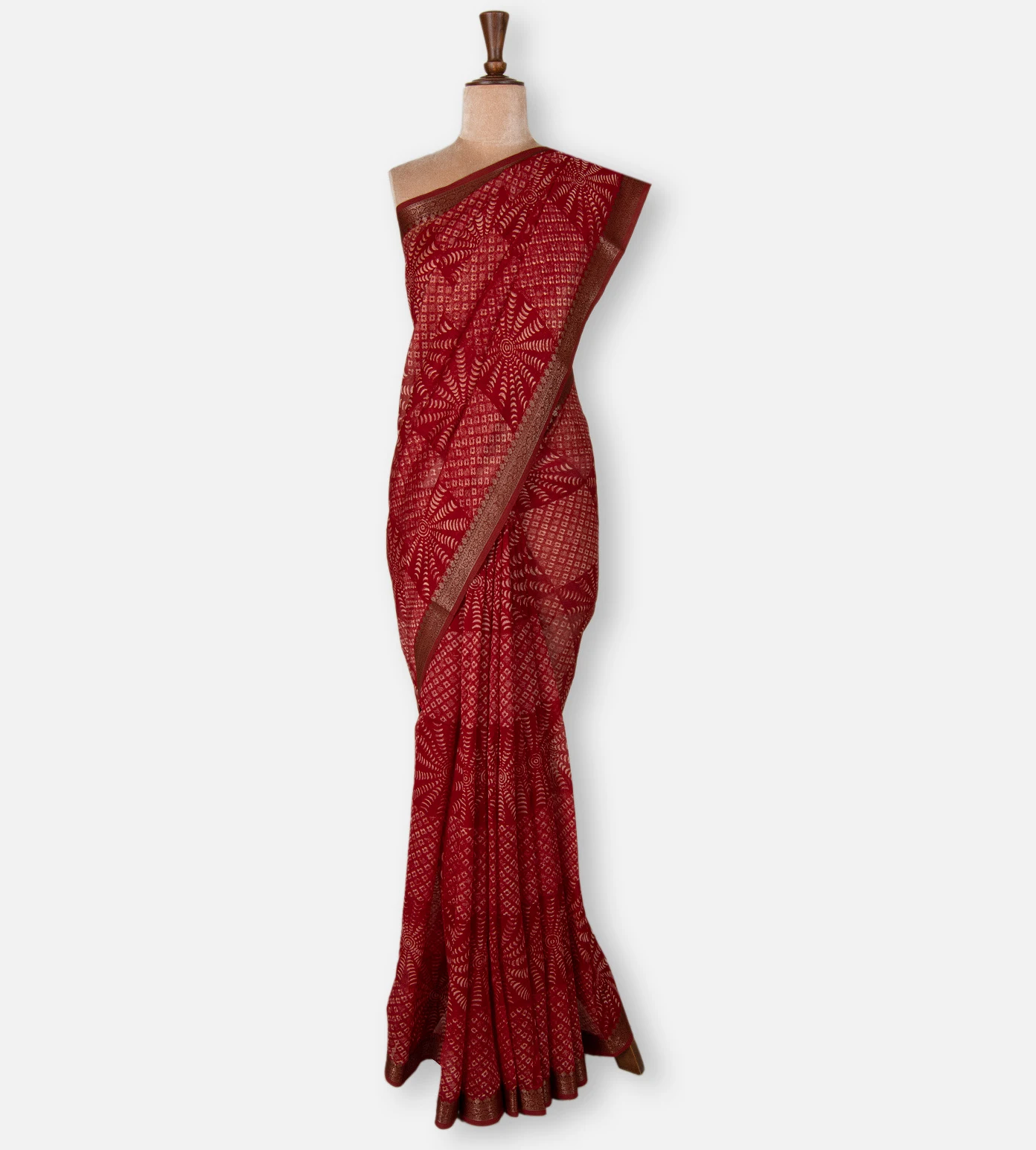 red-chanderi-cotton-saree-e02149995-b