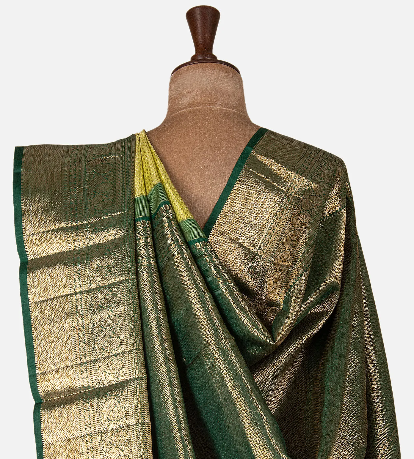 lime-yellow-kanchipuram-silk-saree-d12142062-c