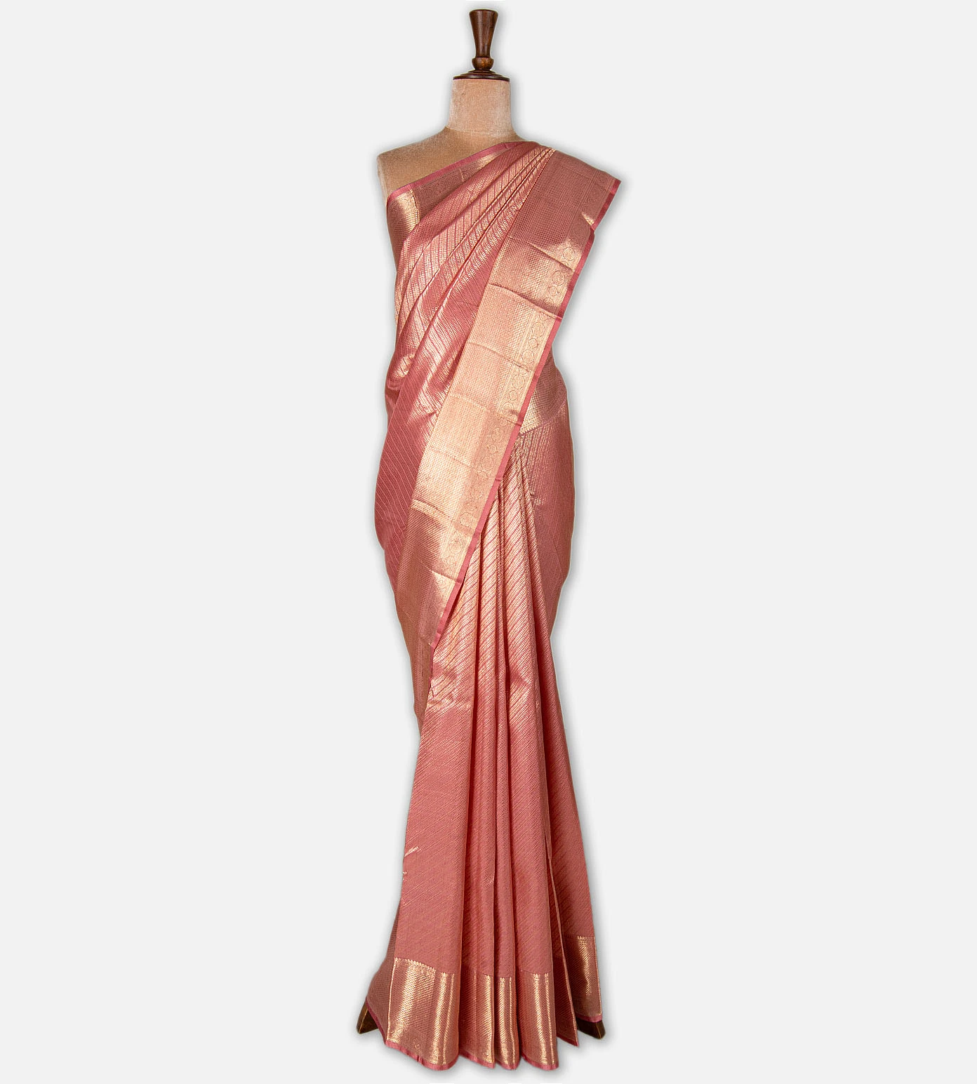 salmon-pink-kanchipuram-silk-saree-d12142028-b