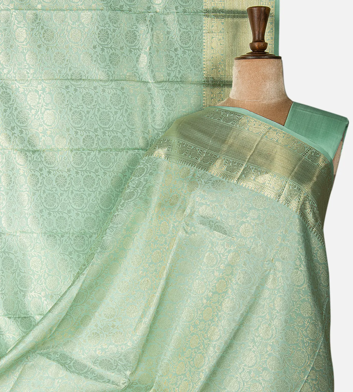 pistachio-green-kanchipuram-silk-saree-d07113119-a