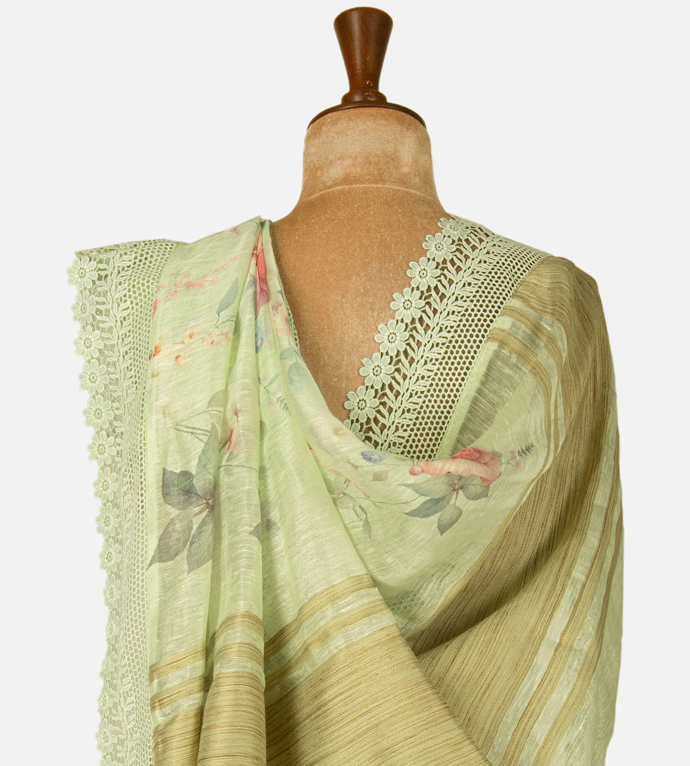 pastel-green-linen-saree-d12142245-c