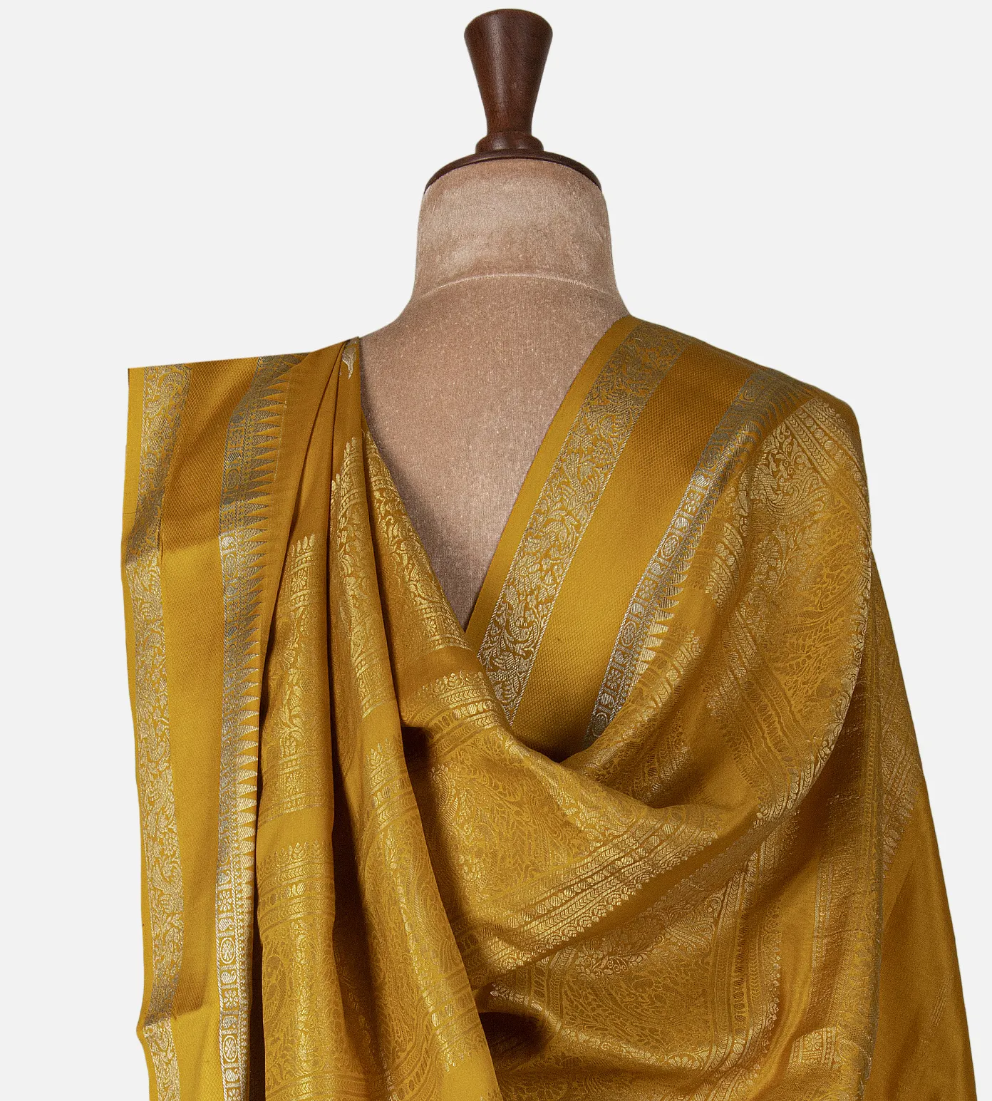 mustard-yellow-mysore-silk-saree-d12140274-c