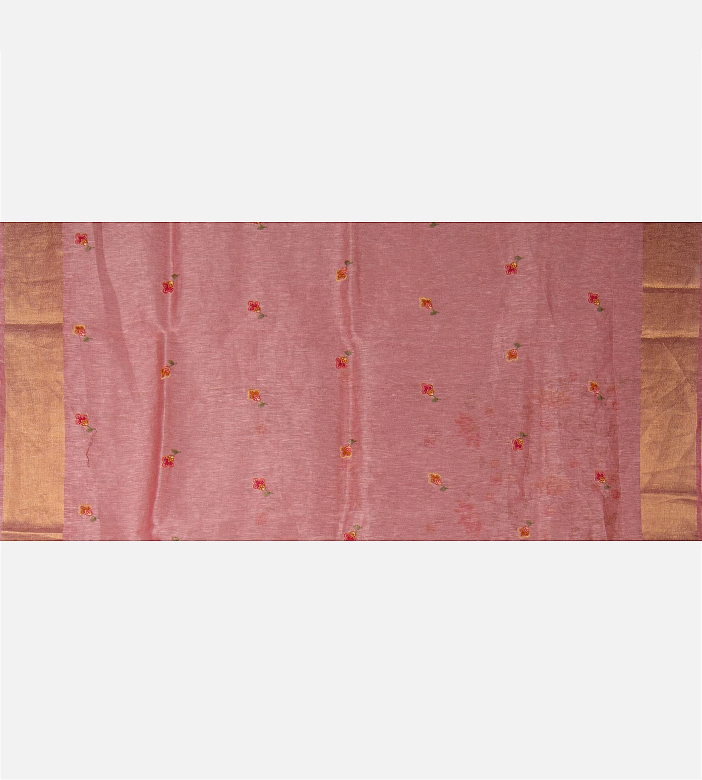 salmon-pink-linen-saree-d09125543-d