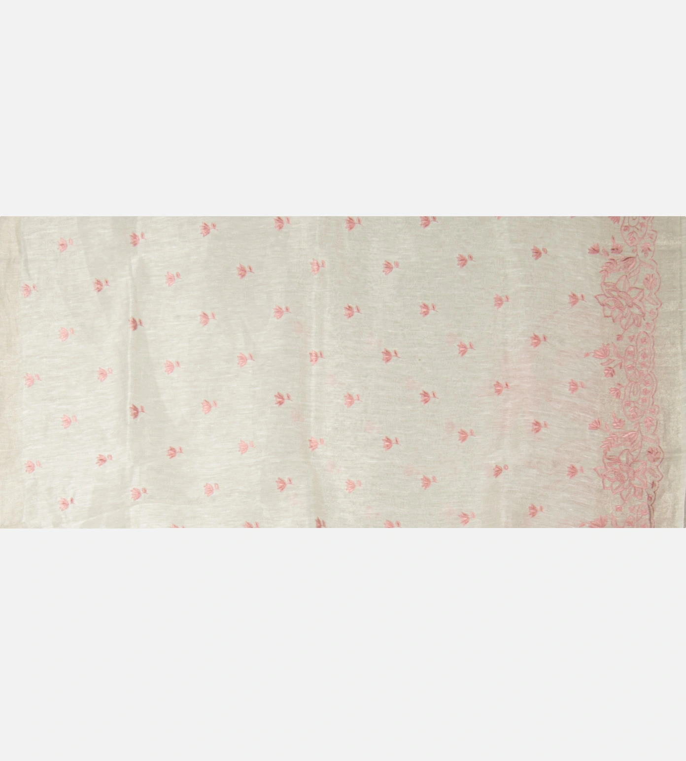 off-white-linen-saree-d09125549-d