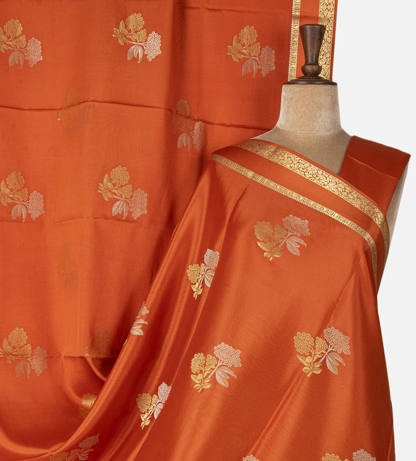 orange-mysore-crepe-saree-d11138475-a