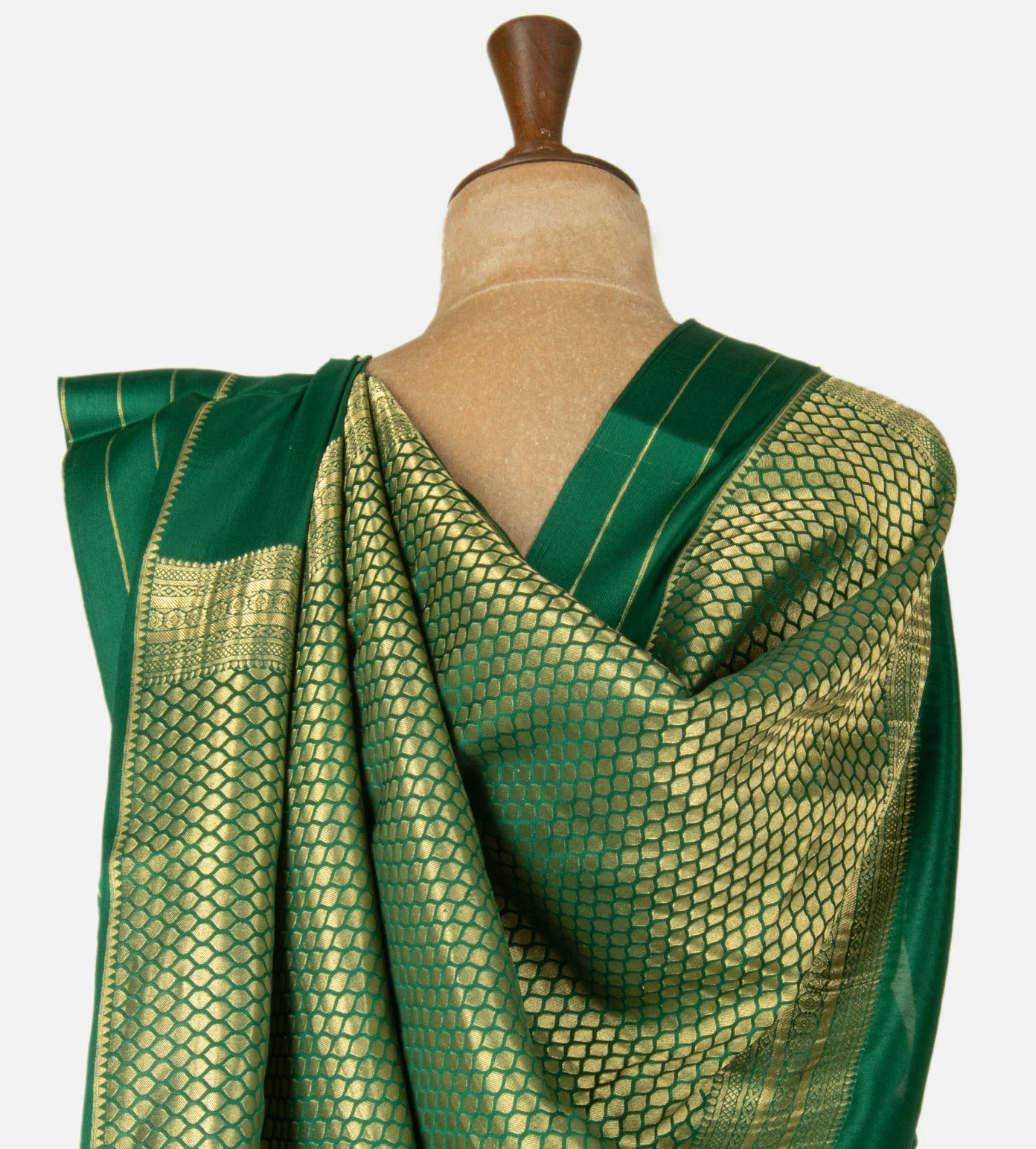 green-mysore-crepe-saree-d11135544-c