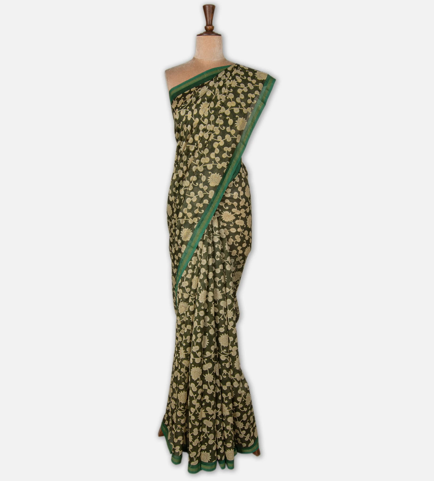 green-chanderi-cotton-saree-e01145394-b