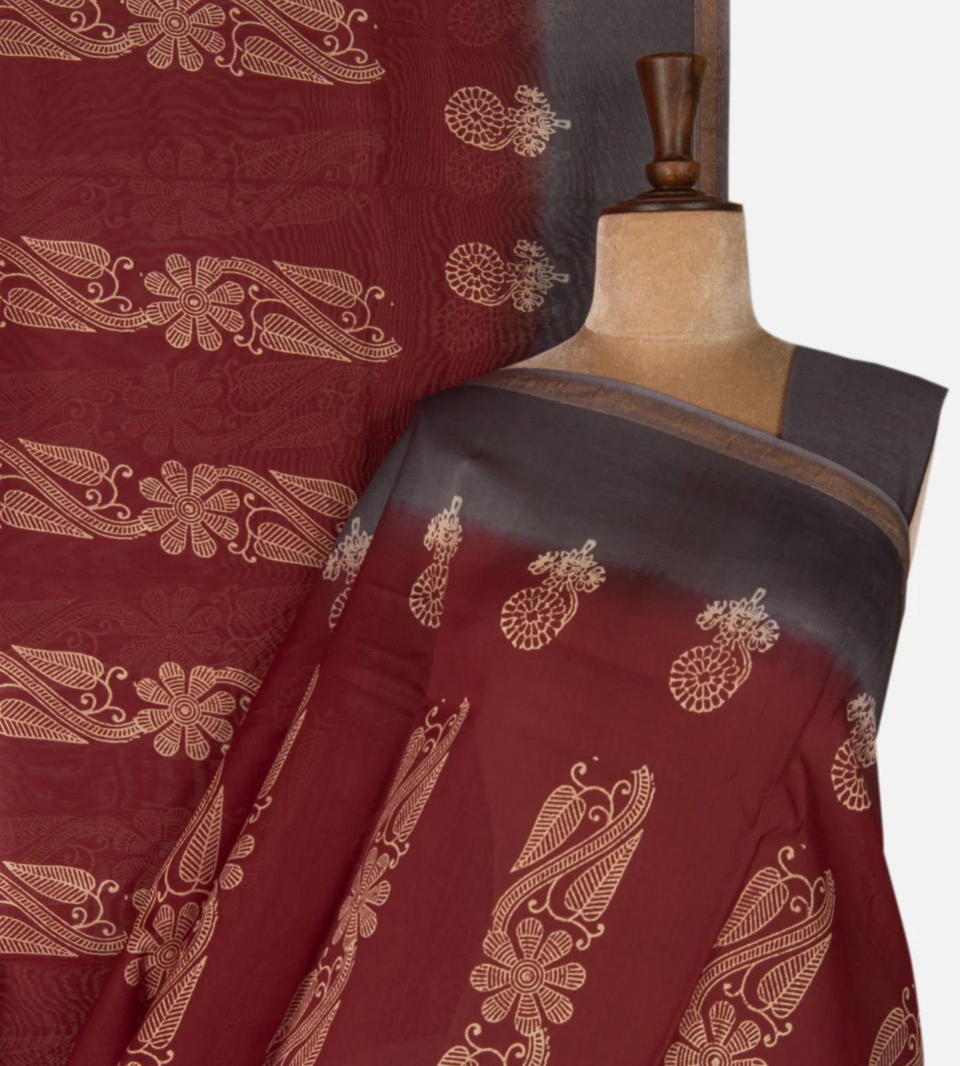 red-chanderi-cotton-saree-d09124423-a