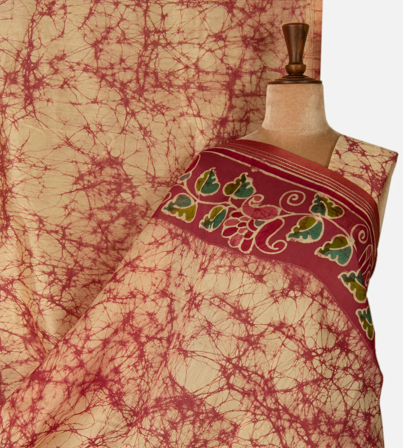 off-white-chanderi-cotton-saree-d11135081-a