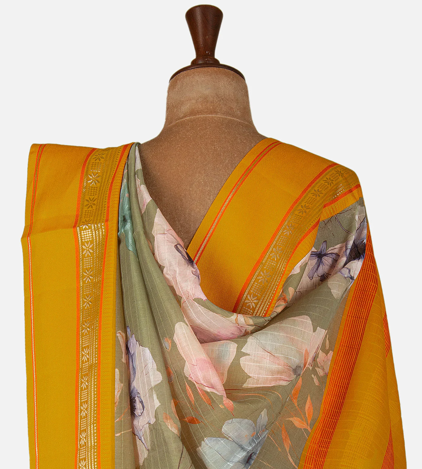olive-green-chanderi-cotton-saree-d11135138-c