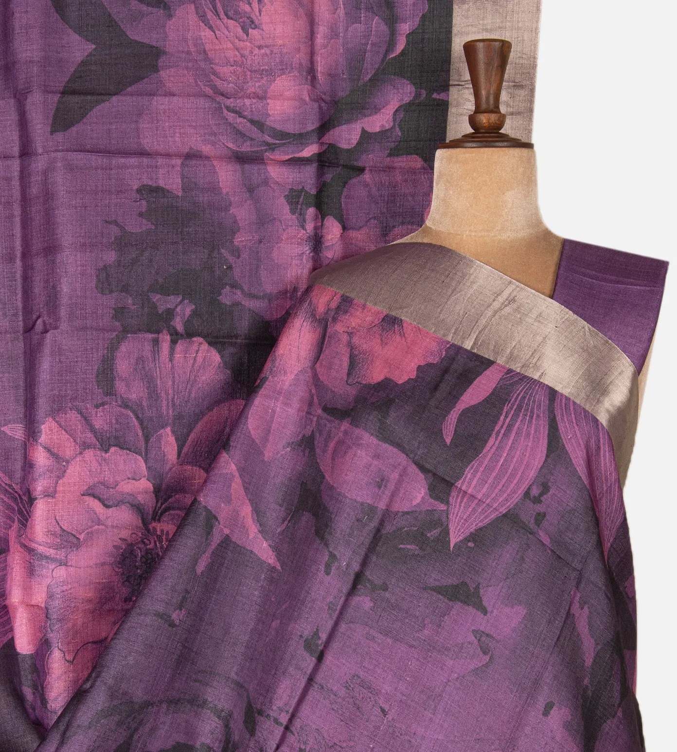 multicolour-tussar-saree-d09125659-a