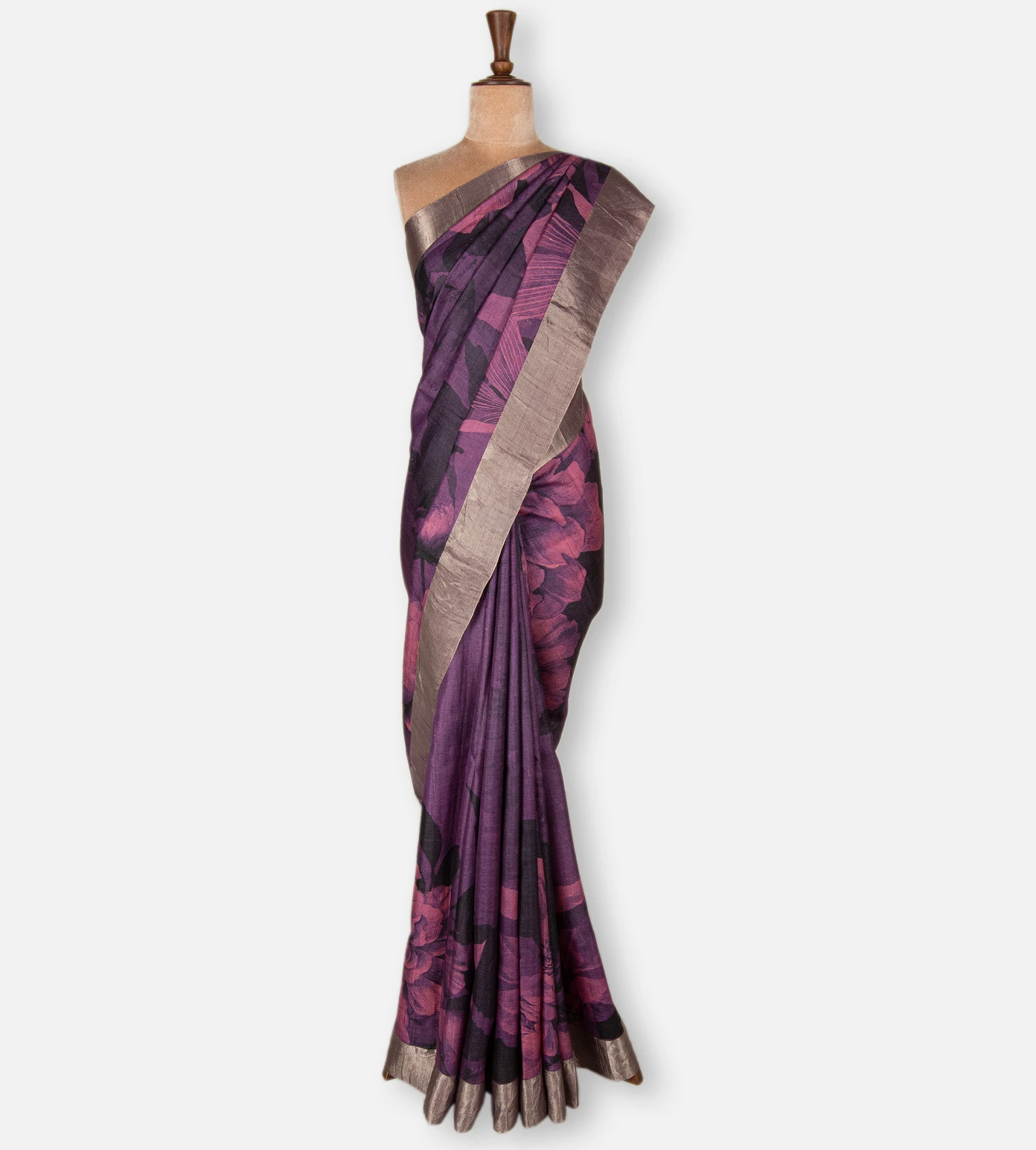 multicolour-tussar-saree-d09125659-b