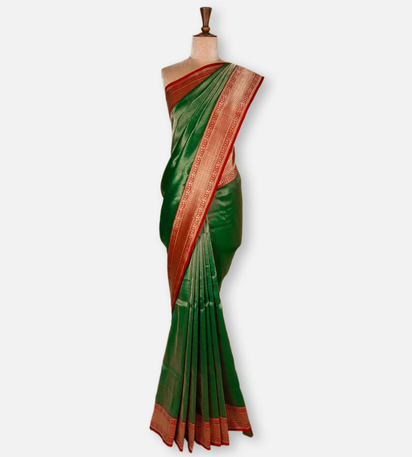green-banarasi-silk-saree-d11138747-b