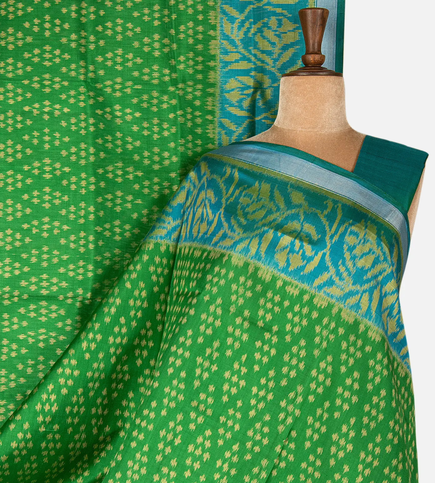 green-patola-silk-saree-e02152691-a
