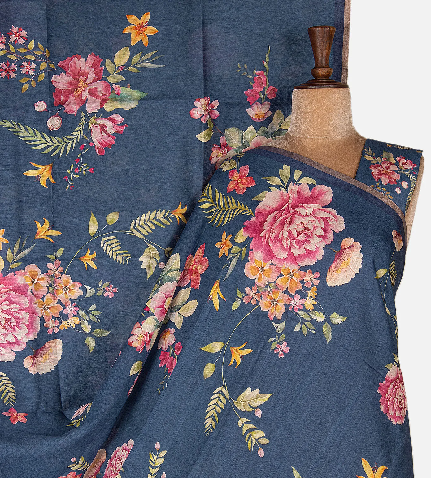 blue-tussar-saree-d11135010-a