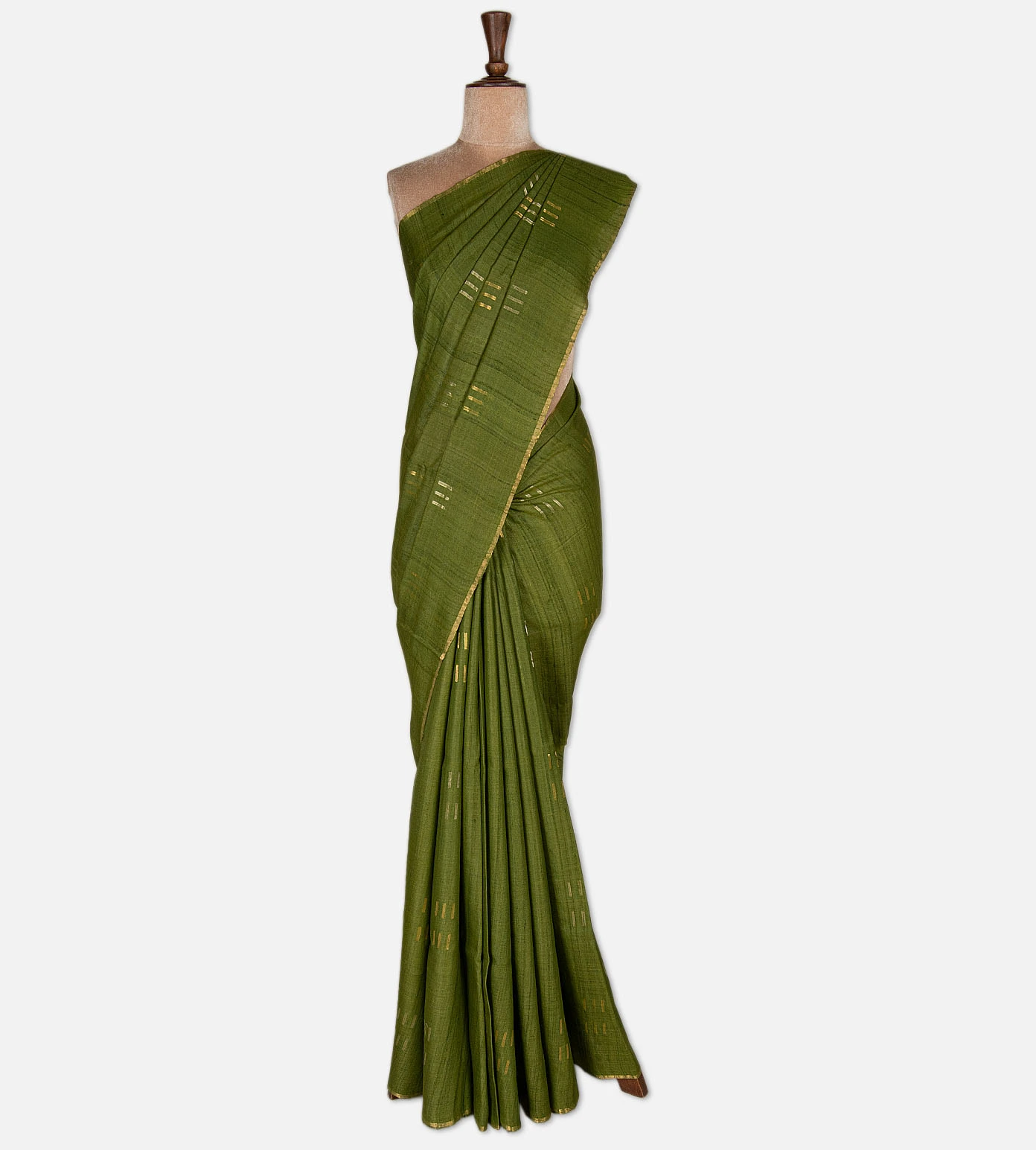 green-tussar-saree-e02149097-b