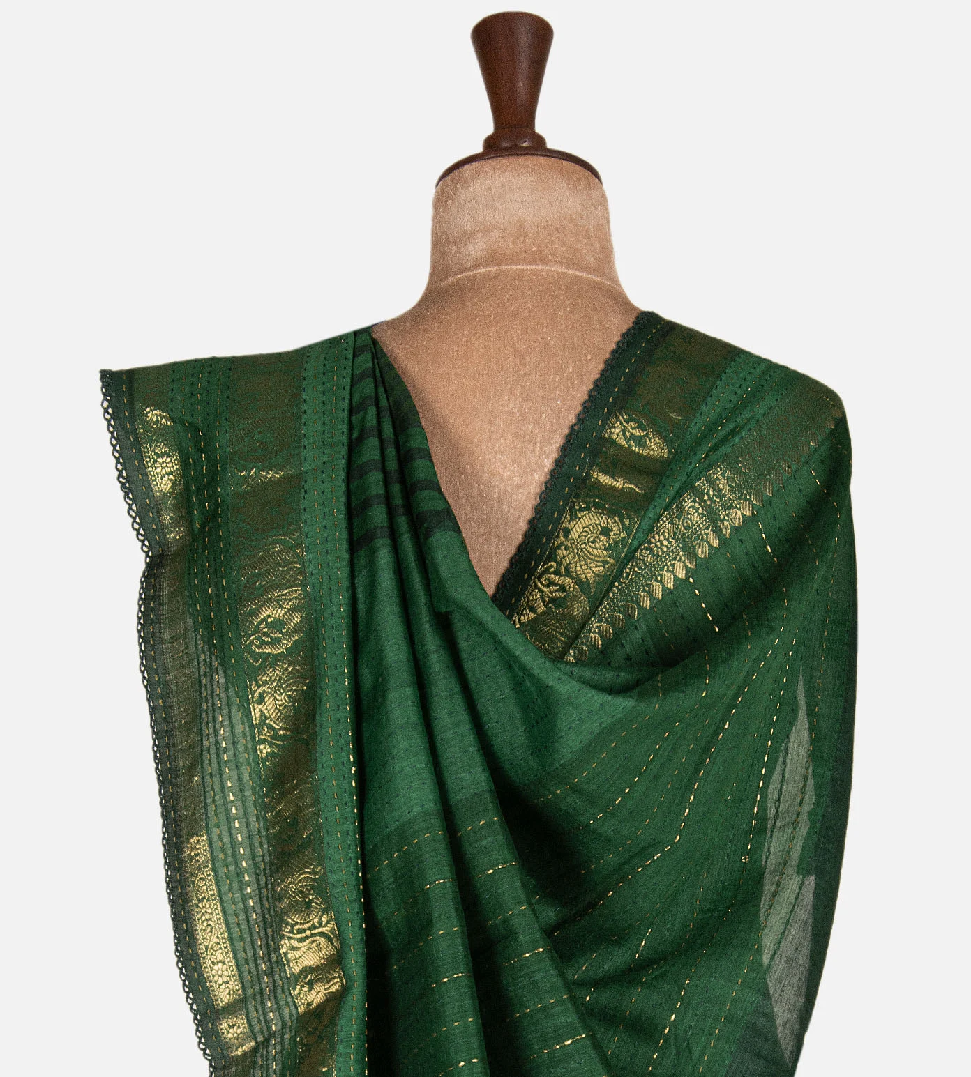 green-tussar-saree-e01146282-c
