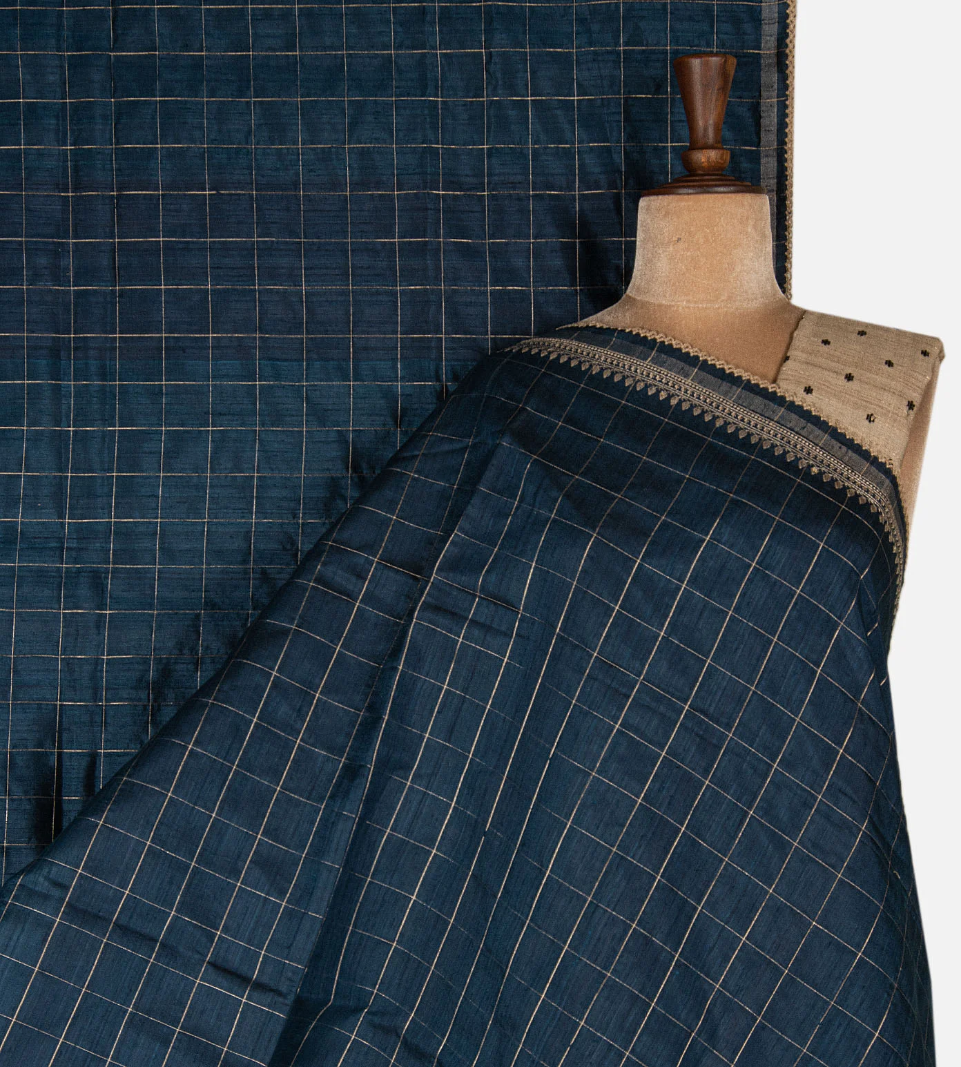 blue-tussar-saree-d11138228-a