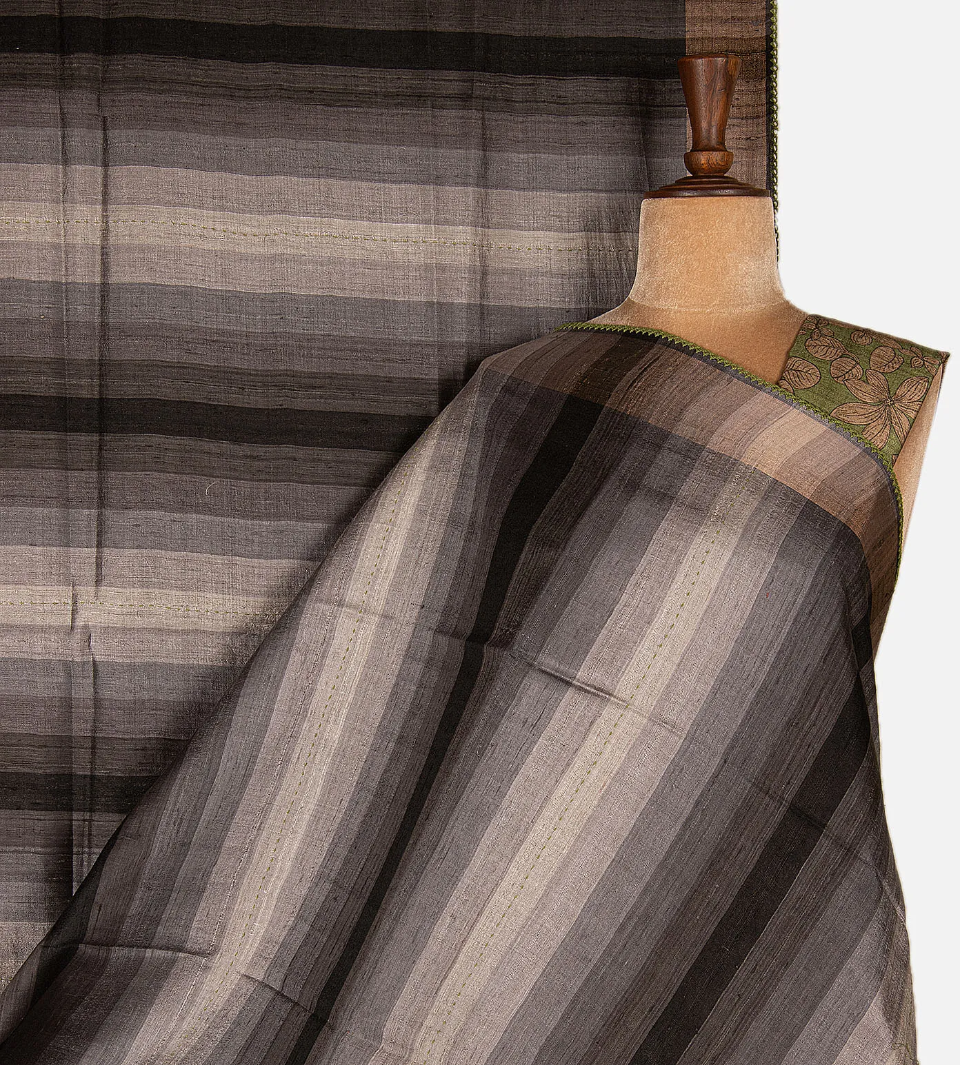 black-and-grey-tussar-saree-d11138219-a