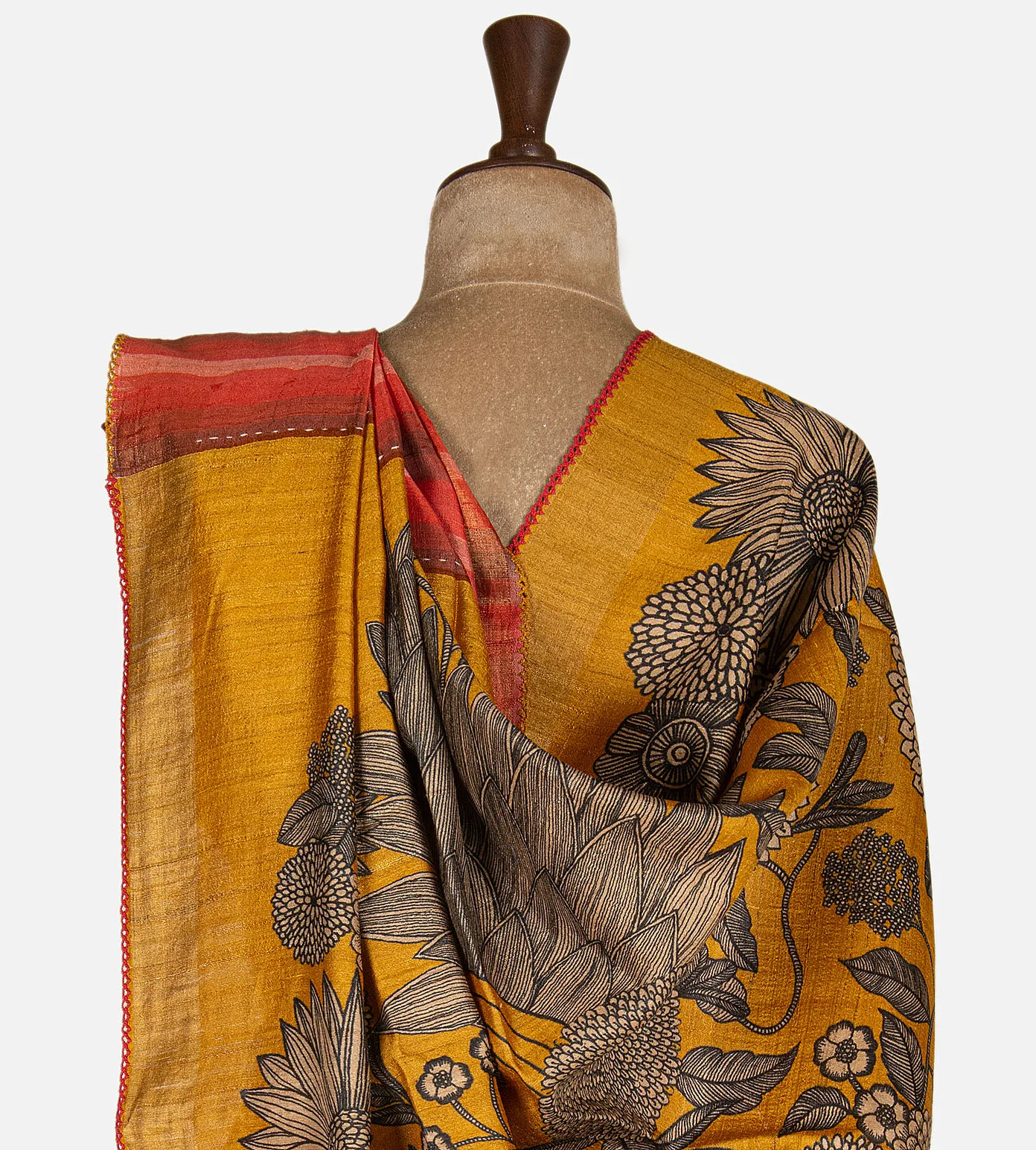 multicolour-tussar-saree-d10133277-c
