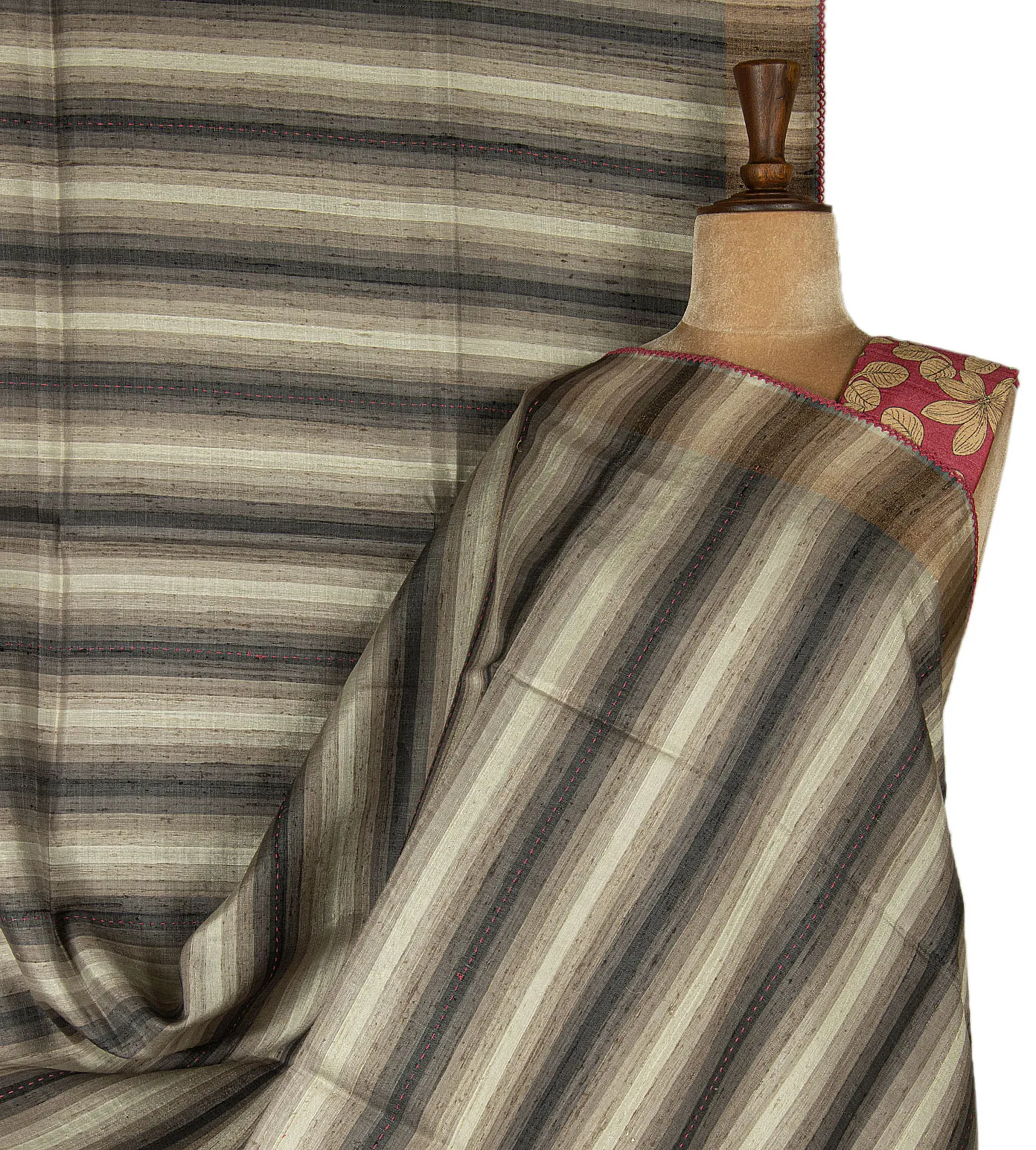 multicolour-tussar-saree-d07114738-a