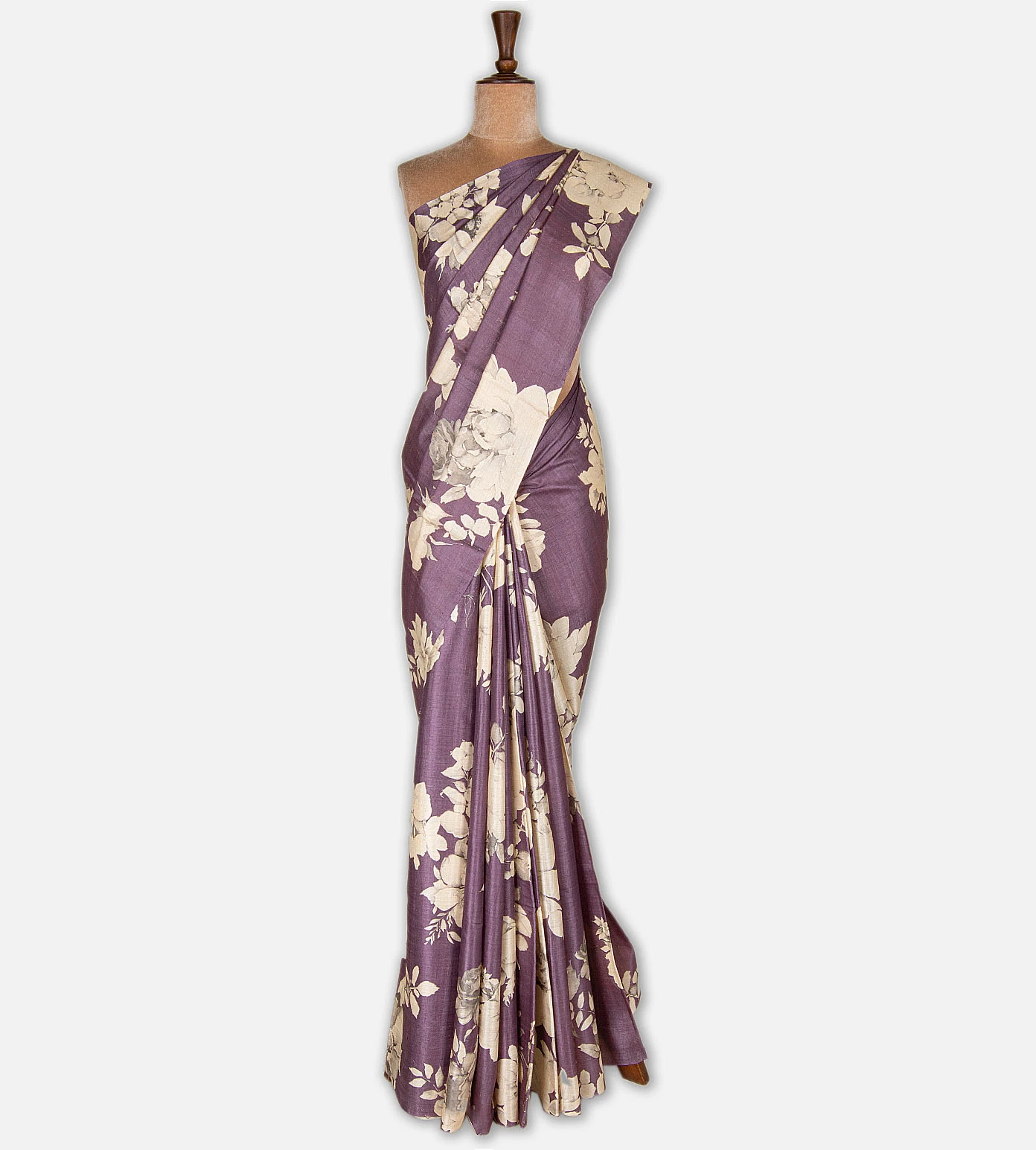 aubergine-purple-tussar-saree-d09128804-b