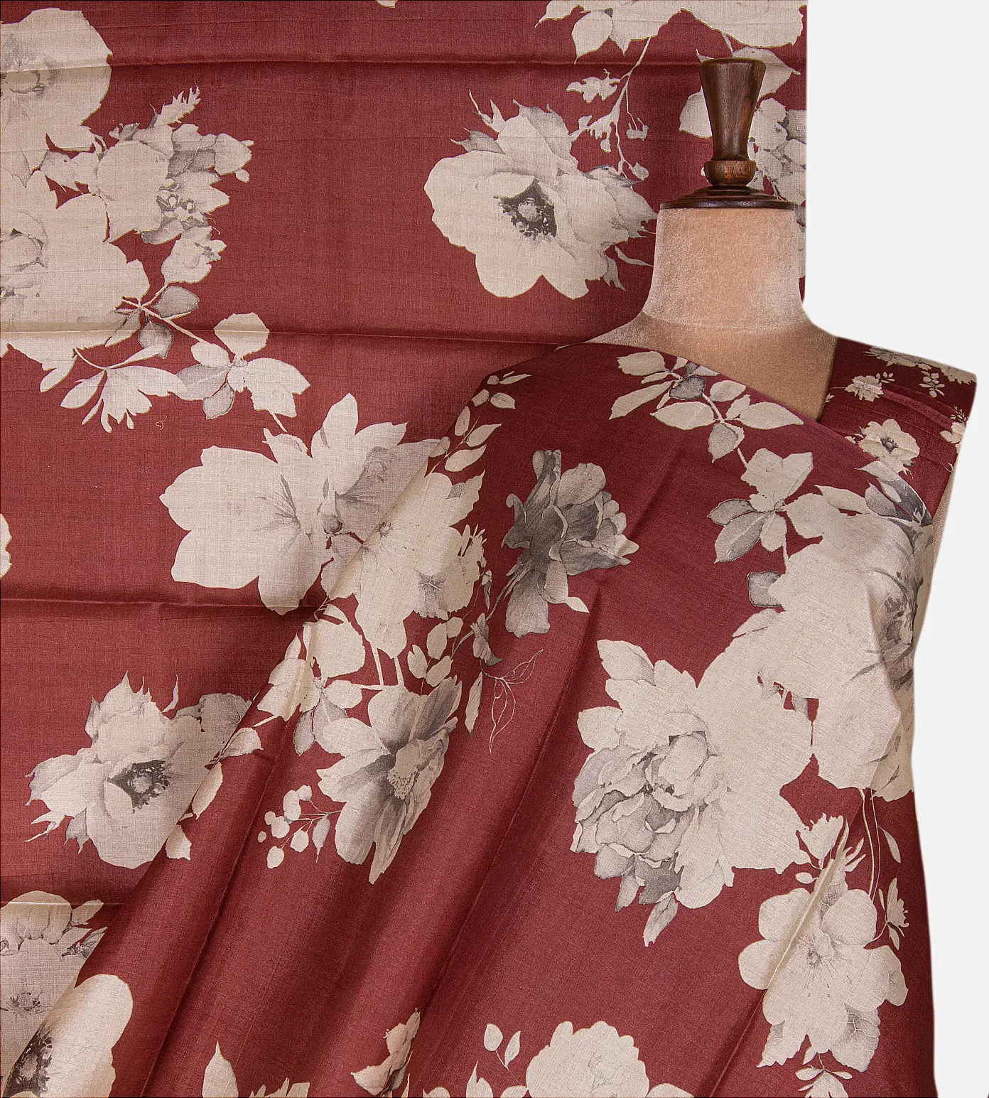 maroon-tussar-saree-d09128801-a