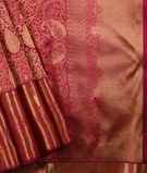 Rani Pink Pure Kanjivaram Silk Saree1