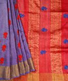 Desi Tussar With Kantha Embroidery1