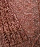 Lycra Netted Saree Copper1