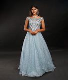 Sea Blue Gown1