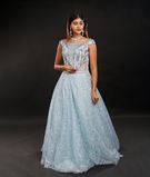 Sea Blue Gown4